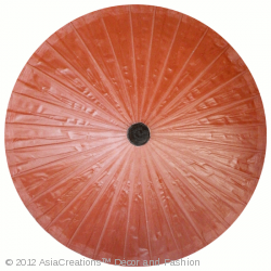 Image: Traditional umbrella, diameter 85 cm in brown